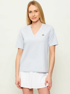 Lacoste T-shirt | Regular Fit błękitny