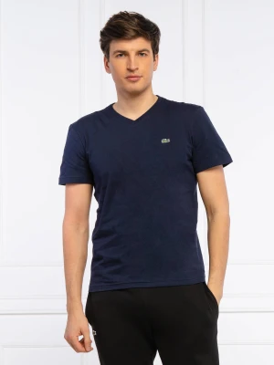 Lacoste T-shirt | Regular Fit granatowy