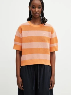 Zdjęcie produktu Lacoste T-shirt swetrowy bawełniany damski