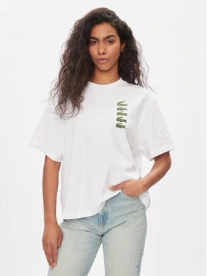 Lacoste T-Shirt TF1640 Biały Regular Fit