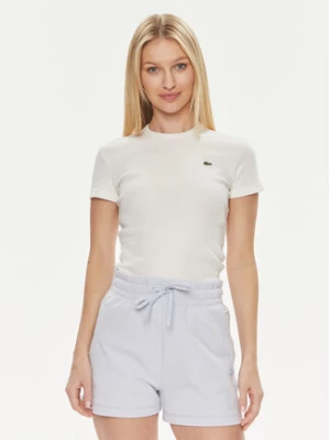 Lacoste T-Shirt TF5538 Biały Regular Fit