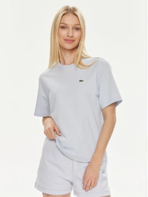 Lacoste T-Shirt TF7215 Błękitny Loose Fit Niebieski jasny