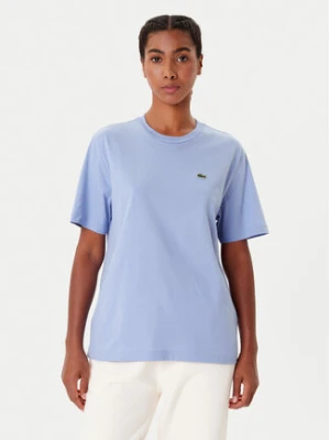 Lacoste T-Shirt TF7215 Błękitny Regular Fit