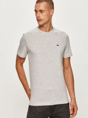 Lacoste t-shirt bawełniany kolor fioletowy TH2038