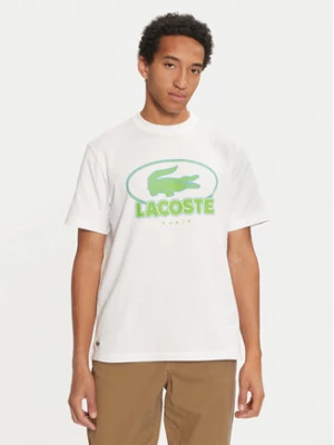 Lacoste T-Shirt TH2806 Biały Regular Fit