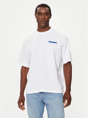 Lacoste T-Shirt TH4148 Biały Loose Fit