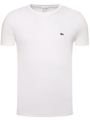 Lacoste T-Shirt TH6709 Biały Regular Fit