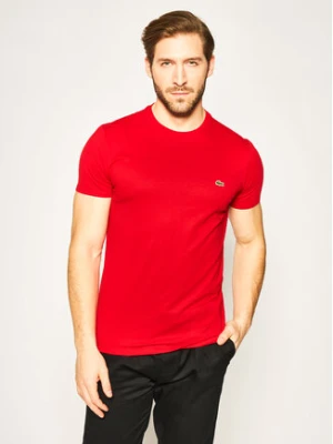 Lacoste T-Shirt TH6709 Czerwony Regular Fit