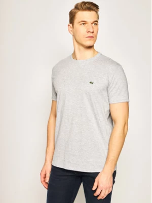 Lacoste T-Shirt TH6709 Szary Regular Fit