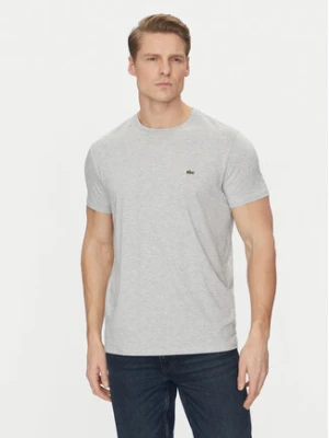 Lacoste T-Shirt TH6709 Szary Regular Fit