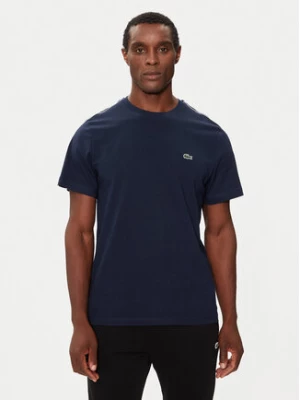 Lacoste T-Shirt TH7404 Granatowy Regular Fit