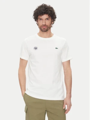 Lacoste T-Shirt TH8309 Biały Regular Fit