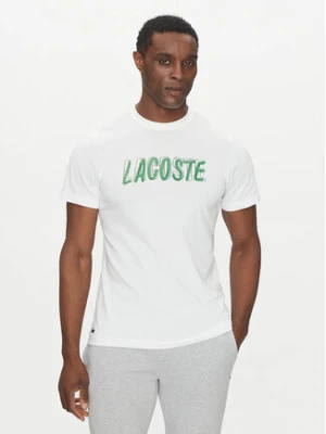 Lacoste T-Shirt TH8916 Biały Regular Fit