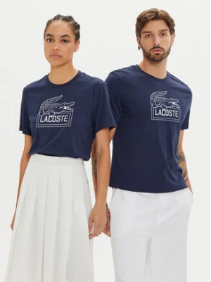 Lacoste T-Shirt TH9068 Granatowy Regular Fit