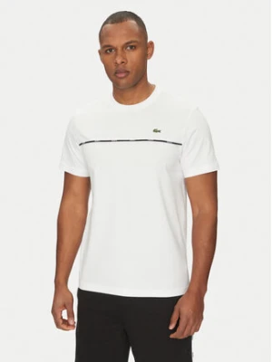 Lacoste T-Shirt TH9842 Biały Regular Fit