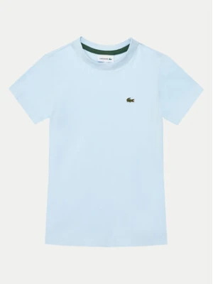 Lacoste T-Shirt TJ1122 Błękitny Regular Fit