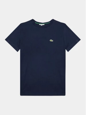 Lacoste T-Shirt TJ1122 Granatowy Regular Fit