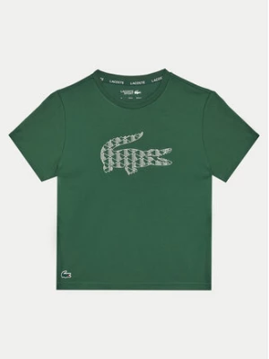 Lacoste T-Shirt TJ2497 Zielony Regular Fit