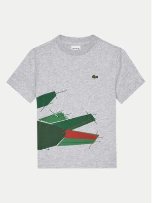 Lacoste T-Shirt TJ2578 Szary Loose Fit