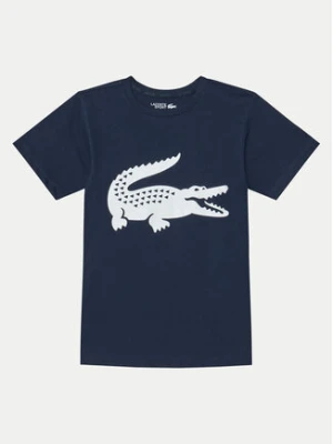 Lacoste T-Shirt TJ2910 Granatowy Regular Fit