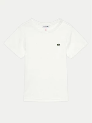 Lacoste T-Shirt TJ7316 Biały Regular Fit