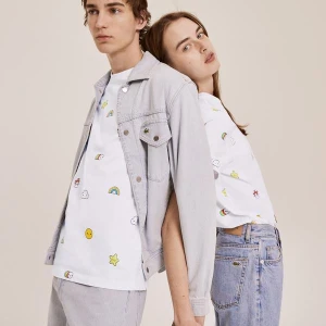 Zdjęcie produktu Lacoste T-Shirt x FriendsWithYou Unisex Z Okrągłym Wycięciem Pod Szyją