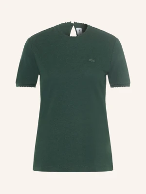 Lacoste T-Shirt Z Tkaniny Piqué gruen ZIELONY
