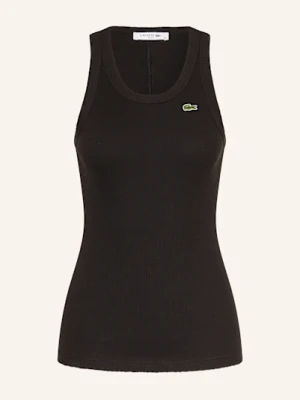 Lacoste Top schwarz