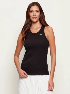 Lacoste Top | Slim Fit czarny