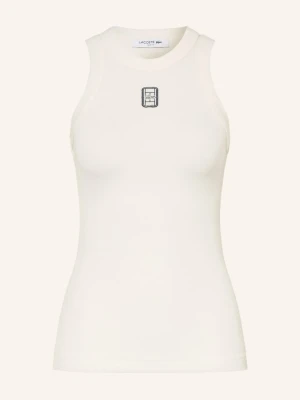 Lacoste Top weiss BIAŁY