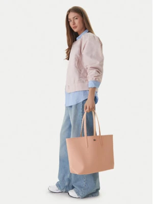 Lacoste Torebka Anna NF2142AA Bordowy