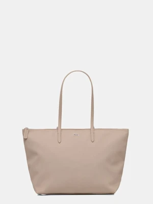 Lacoste torebka kolor beżowy NF1888PK
