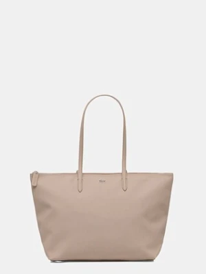 Lacoste torebka kolor beżowy NF1888PK