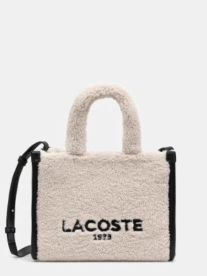 Lacoste torebka kolor beżowy NF5116HX