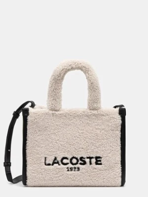 Lacoste torebka kolor beżowy NF5116HX