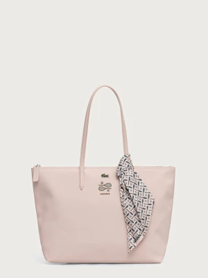 Lacoste torebka shopper damska różowy