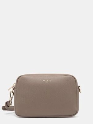 Lacoste torebka skórzana kolor brązowy NF5100PH