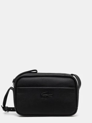 Lacoste torebka skórzana kolor czarny NF4506IE