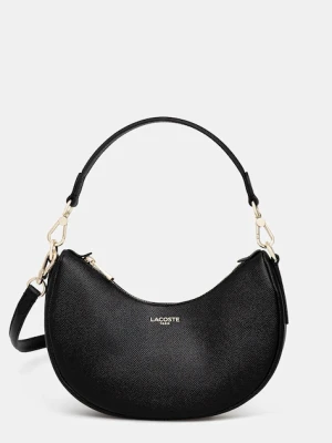 Lacoste torebka skórzana kolor czarny NF5101PH
