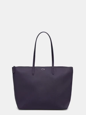 Lacoste torebka tote damska fioletowy