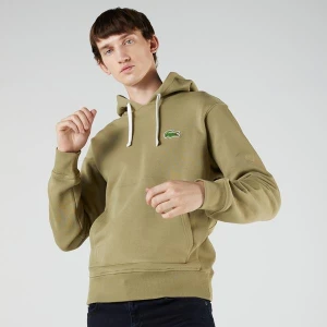 Lacoste Unisex Classic Fit Kapüşonlu Haki Sweatshirt