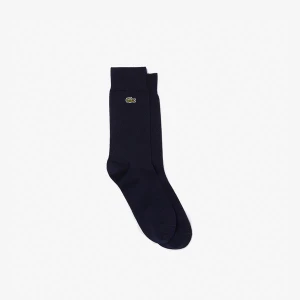 Lacoste Unisex Cotton Blend High-Cut Socks