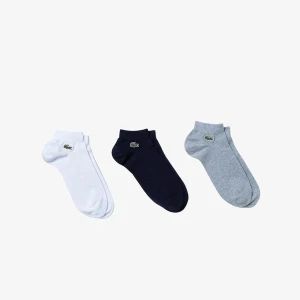 Lacoste unisex krótkie skarpetki SPORT 3-pak
