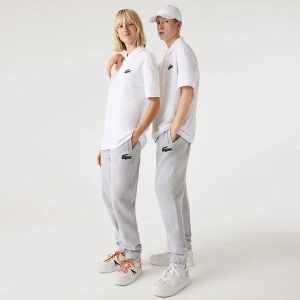 Lacoste Unisex Regular Fit Organik Pamuk Gri Eşofman Altı