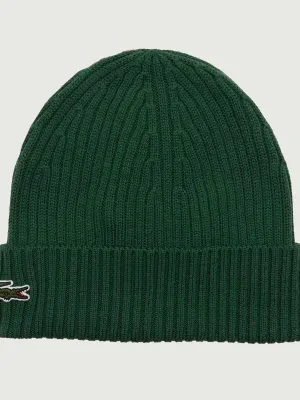 Lacoste Wełniana czapka