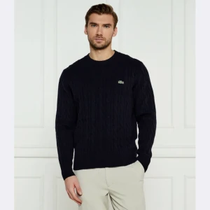 Lacoste Wełniany sweter | Regular Fit