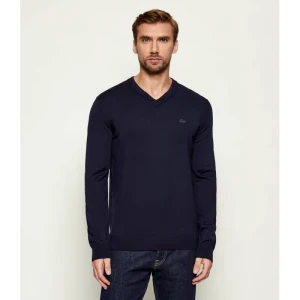 Lacoste Wełniany sweter | Regular Fit