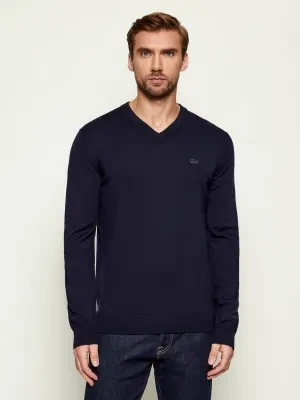 Lacoste Wełniany sweter | Regular Fit