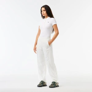 Lacoste Wide Leg Nylon Track Pants