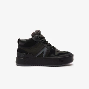 Lacoste Women?s L002 Winter Mid Leather SneakerBoots